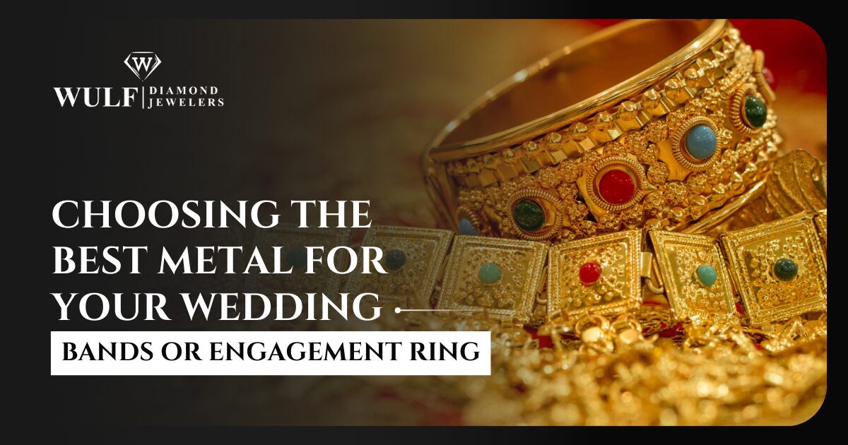 Choosing the Best Metal for your Wedding Bands or Engagement Ring