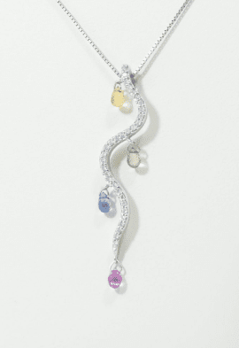 white diamond jewelry