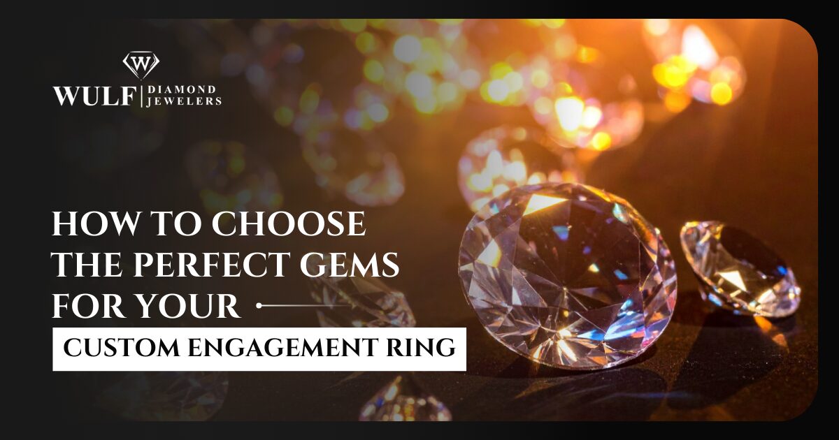 How To Choose The Perfect Gems For Your Custom Engagement Ring
