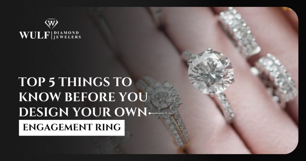 Top 5 Things To Know Before You Design Your Own Engagement Ring