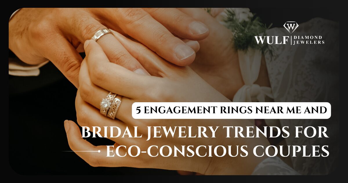 5 Engagement Ring Near Me And Bridal Jewelry Trends For Eco-Conscious Couples