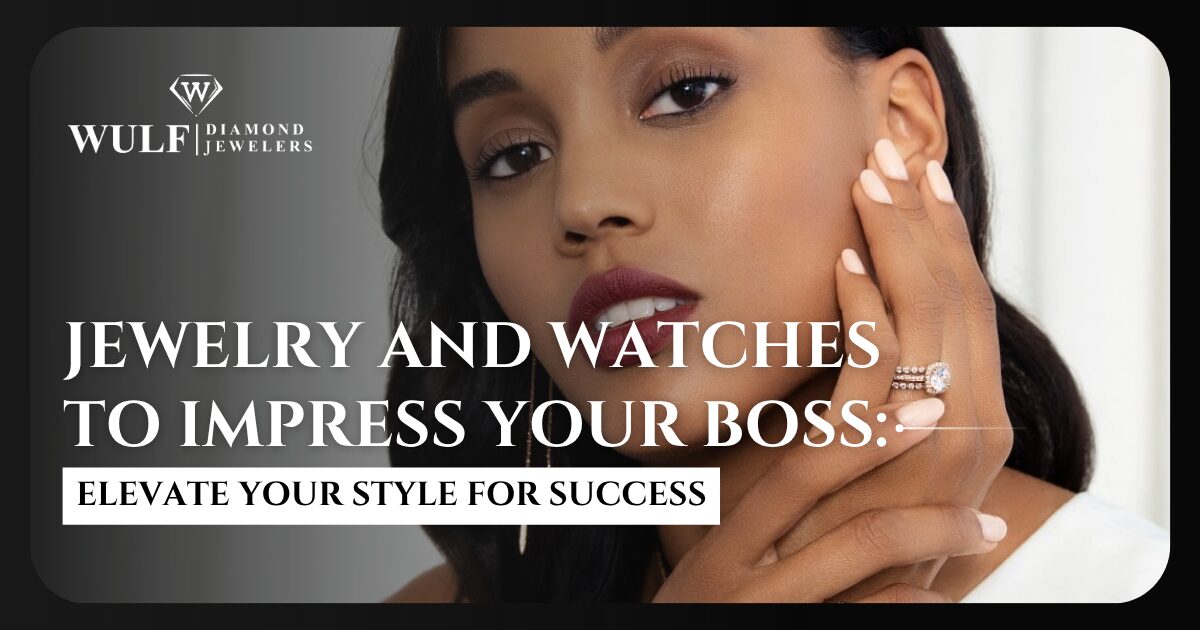 Jewelry And Watches To Impress Your Boss | Elevate Your Style