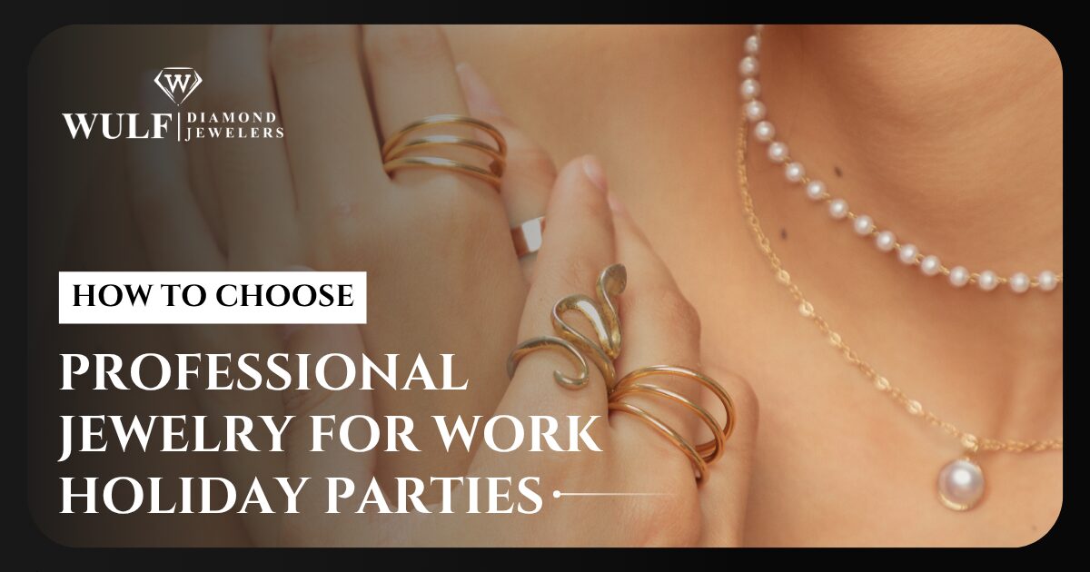 How To Choose Professional Jewelry For Work Holiday Party