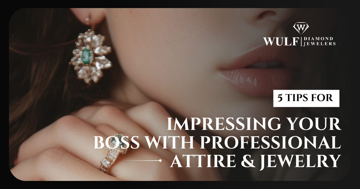 5 Tips For Impressing Your Boss With Professional Attire & Jewelry