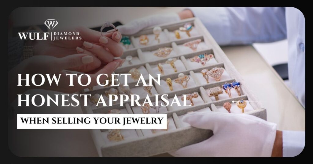 Jewelry appraisal tips and selling process