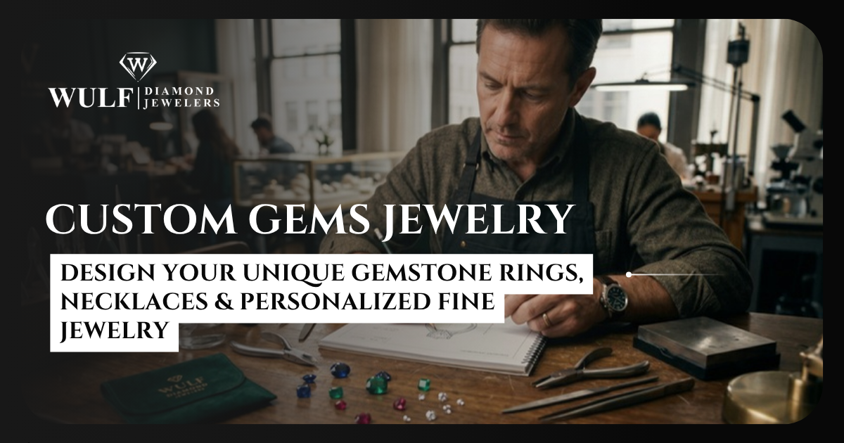 Designing Custom Gem Jewelry for Rings and Necklaces That Stand Out