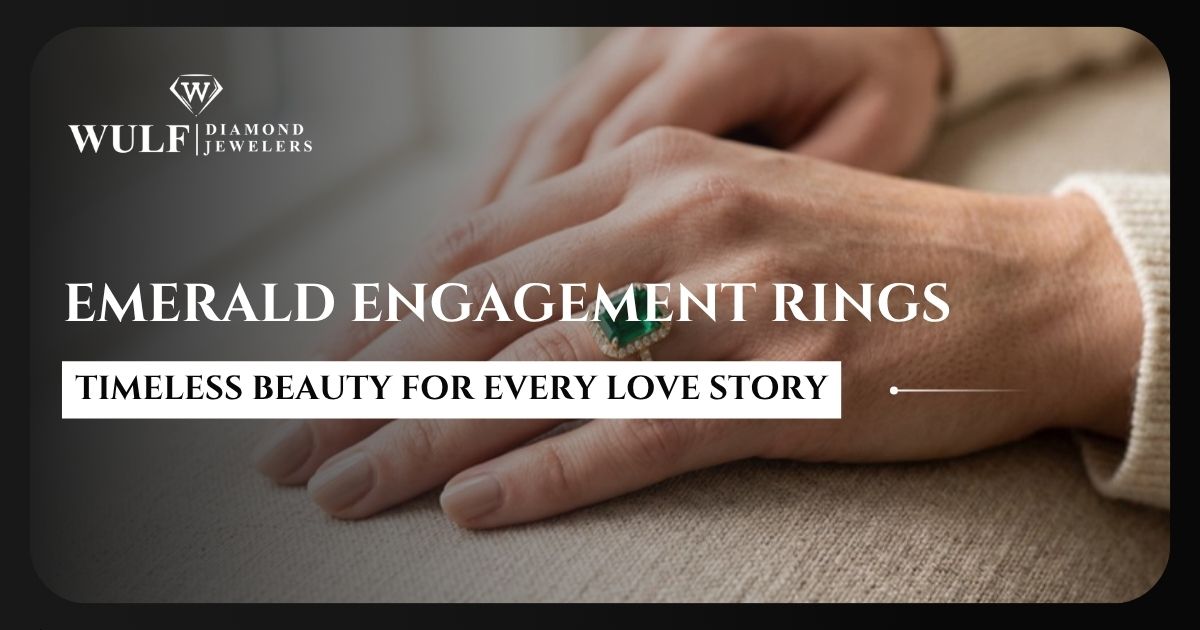 Emerald Engagement Rings | Timeless Beauty & Style