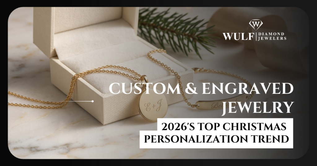 Custom & Engraved Jewelry: 2026's Christmas Trend